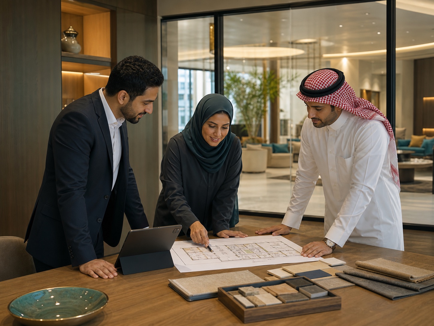 Representative hotel management service