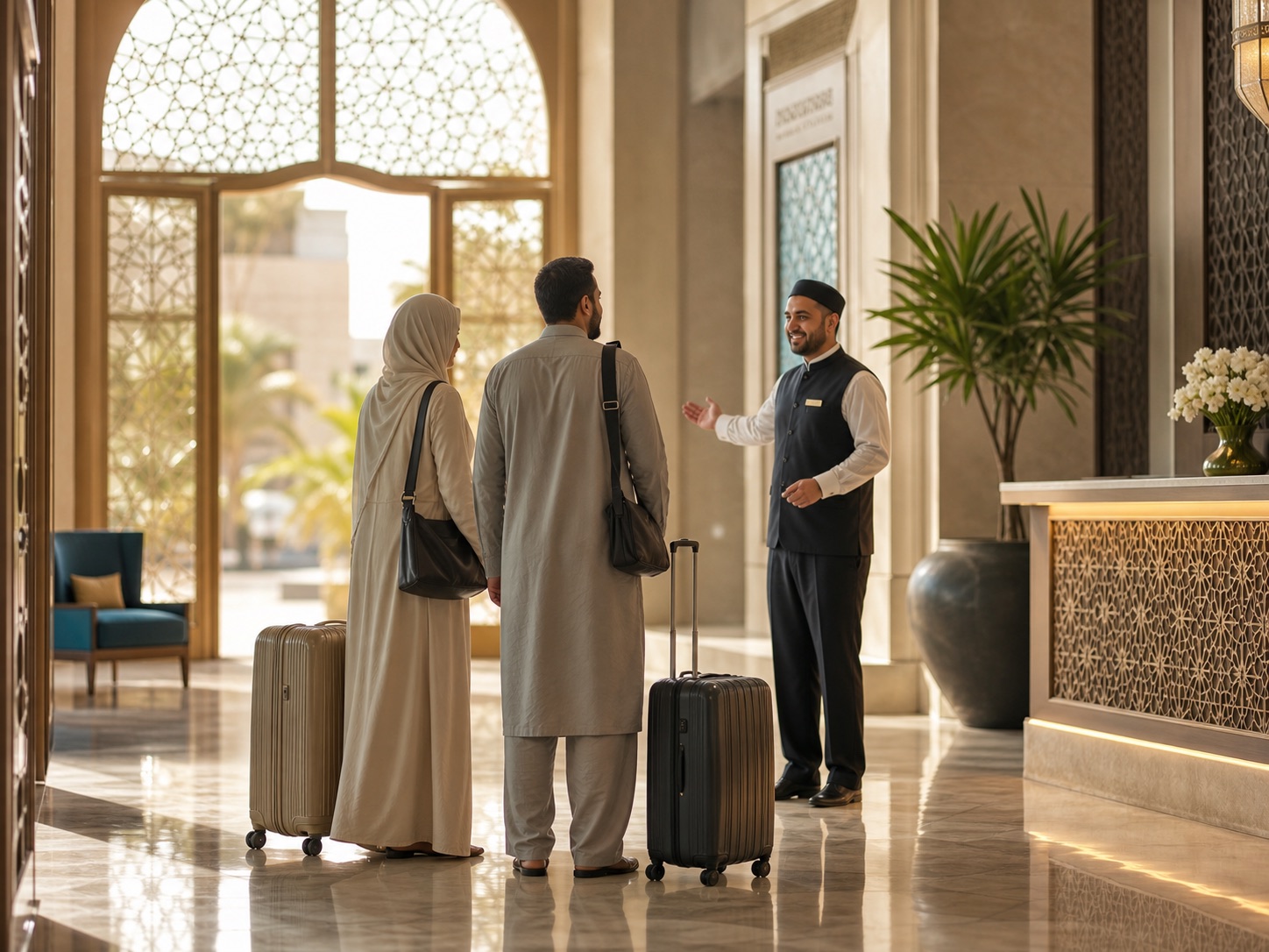 Representative hajj & umrah hospitality service