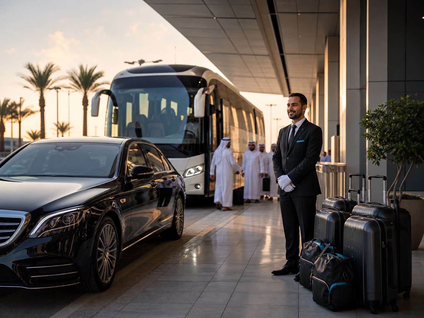 Representative transport & reception service